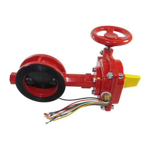 Butterfly Valve with Tamper Proof Switch – High-quality exporter from India
