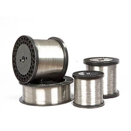 High-quality fine stainless steel wires exported from India for various industrial applications.