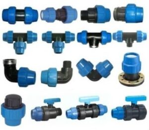 HDPE Compression Fittings Exporter from India – Durable, high-quality fittings for efficient piping solutions.