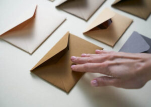 Recycled Paper Envelopes – Eco-friendly packaging solutions exported from India.