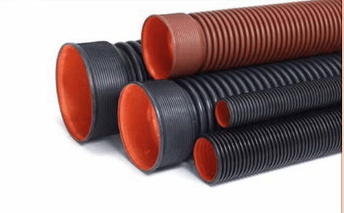 Sewage Double Walled Corrugated (DWC) Pipes – Durable and high-quality export from India.