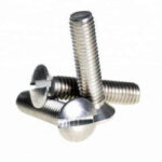 Slotted Raised Countersunk Oval Head Screws - Exported from India, offering precision and reliability for various industrial applications.