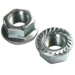 Hex Flange Nuts Exporter from India – High-quality industrial fasteners for global markets.